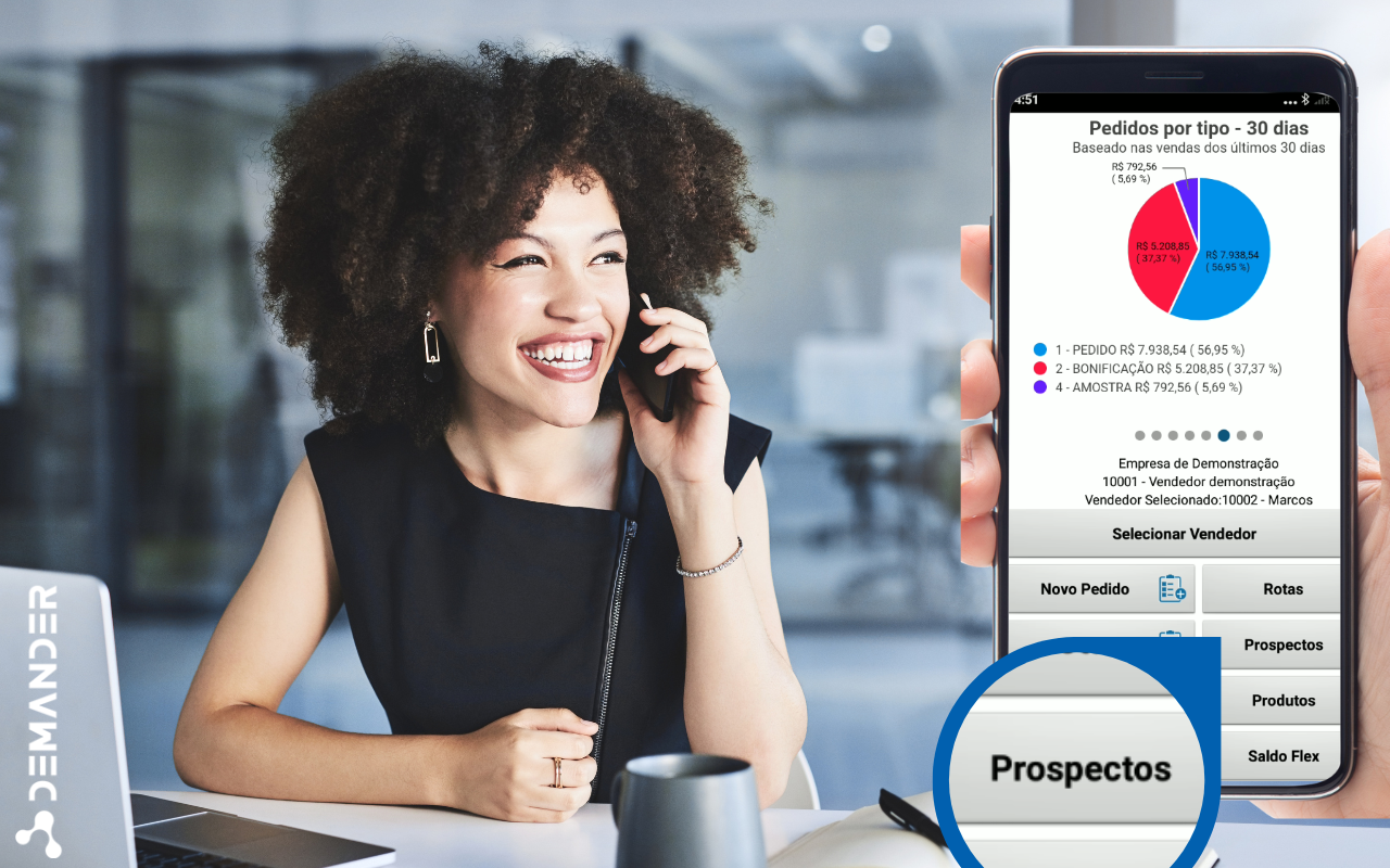 Como Registrar Prospectos Pelo Aplicativo De Força De Vendas Demander