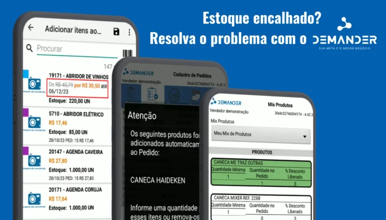 Estoque encalhado 3 formas de resolver utilizando o Demander