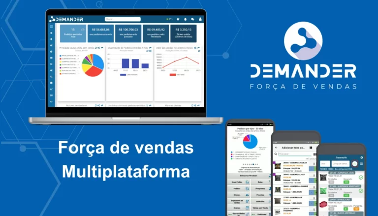 Forca de vendas multiplataforma