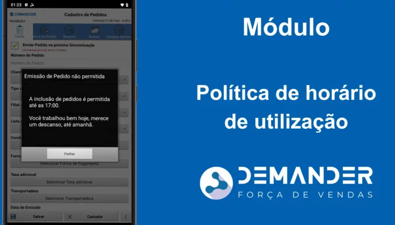 Módulo de Política de horário de utilização
