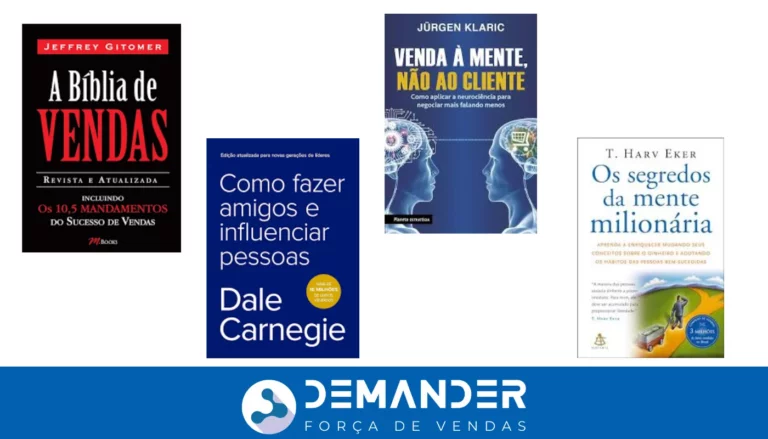 10 melhores livros de vendas para vendedores experientes e empresários