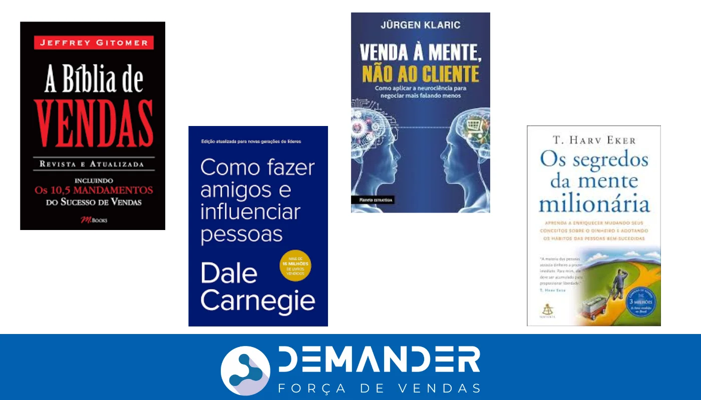 10 melhores livros de vendas para vendedores experientes e empresários ...