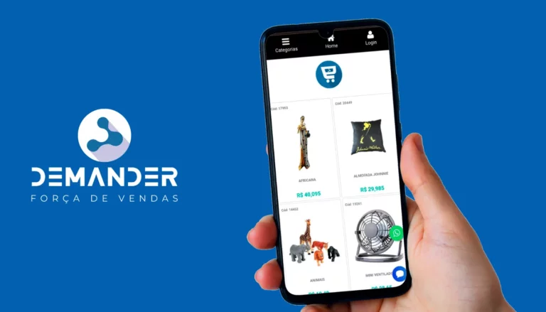 Receba pedidos 24h por dia com o Demander B2B