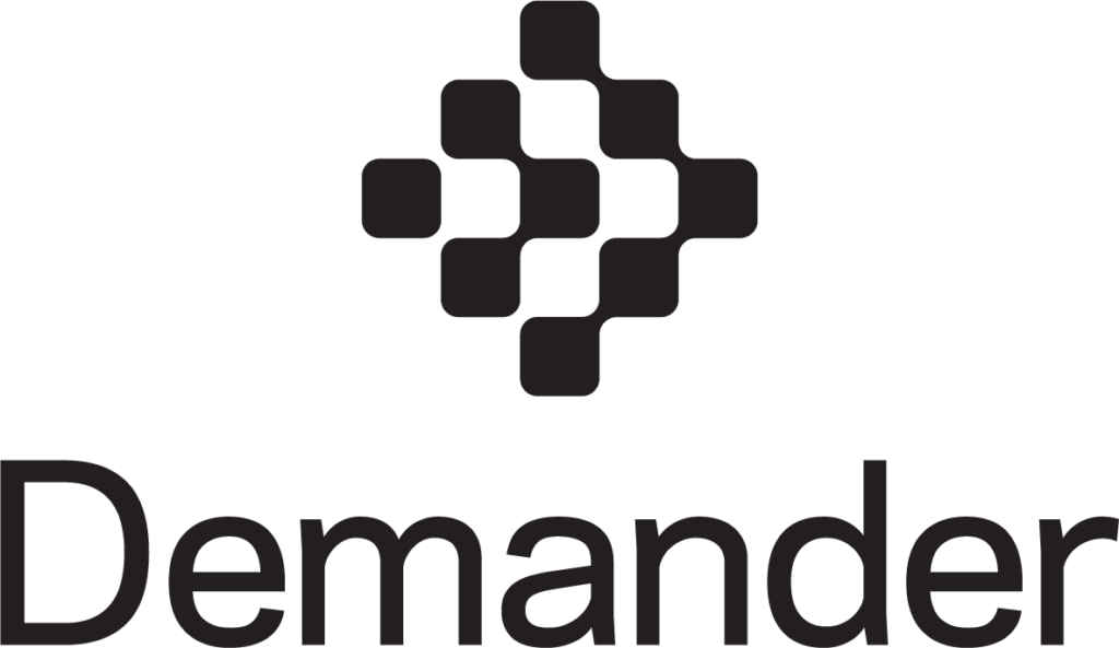 LogoDemander V Preto