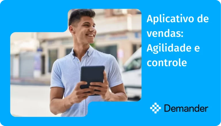 Aplicativo de vendas Agilidade e controle