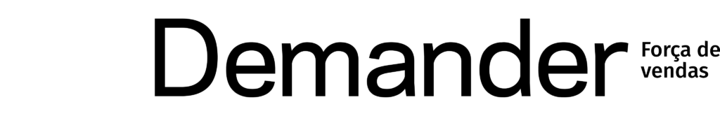 LogoDemander H Branco Preto Forca de Vendas