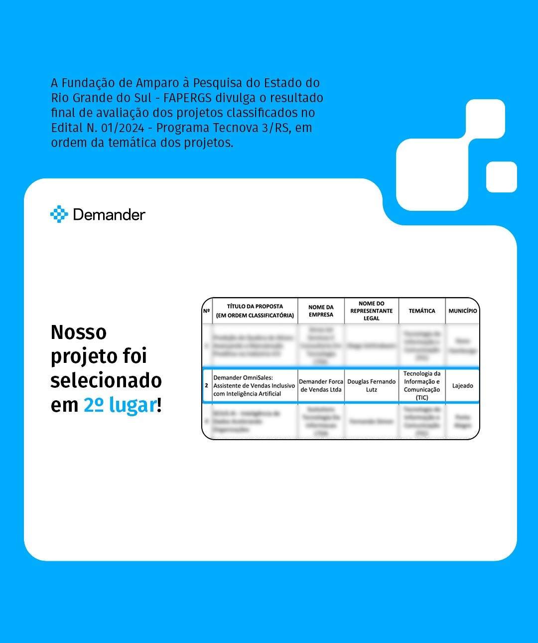 Demander Tecnova 2 1