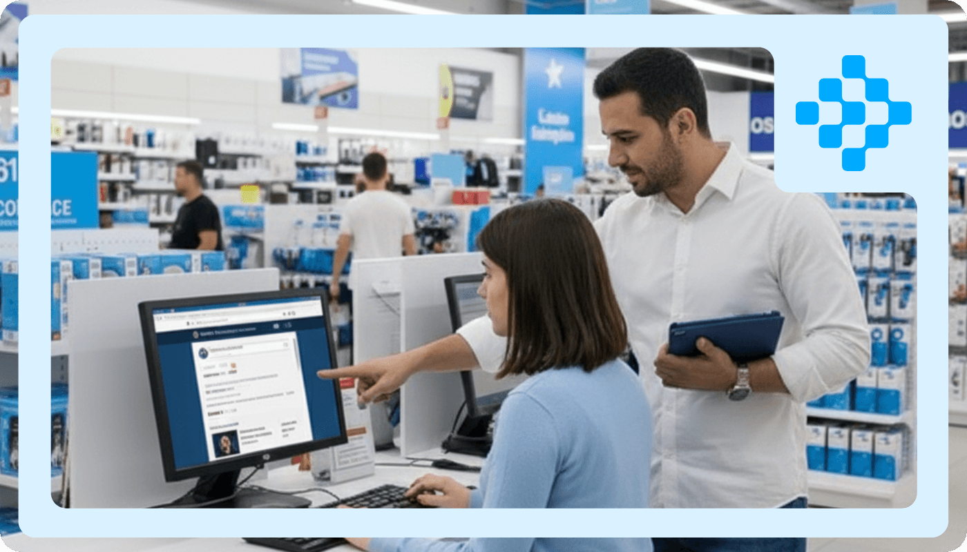 Demander Store mais atencao ao cliente mais vendas no balcao