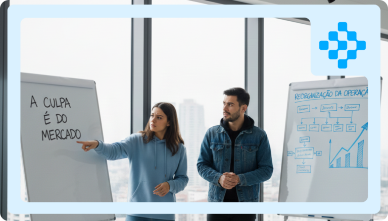 Culpar o mercado é mais fácil do que reorganizar a operação