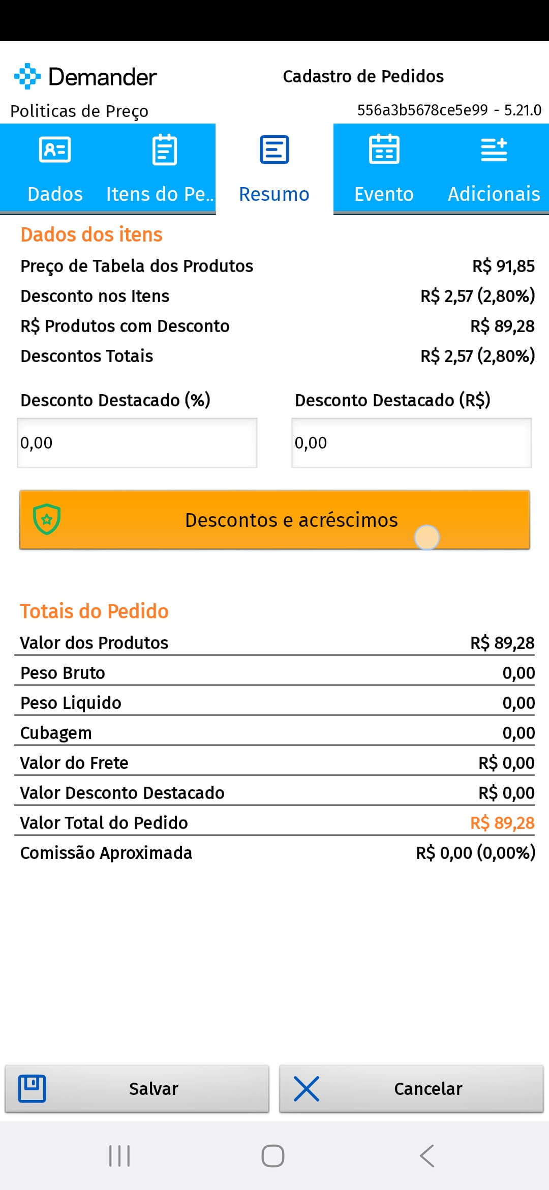 Políticas de preço