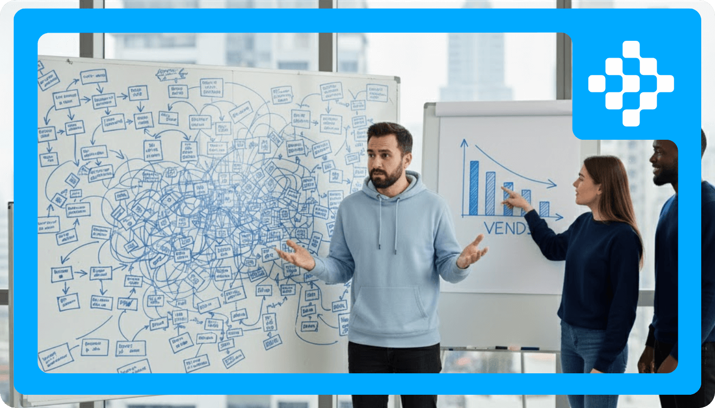 Quando as vendas viram um emaranhado e como transformar confusao em resultado