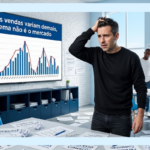 vendas variam demais