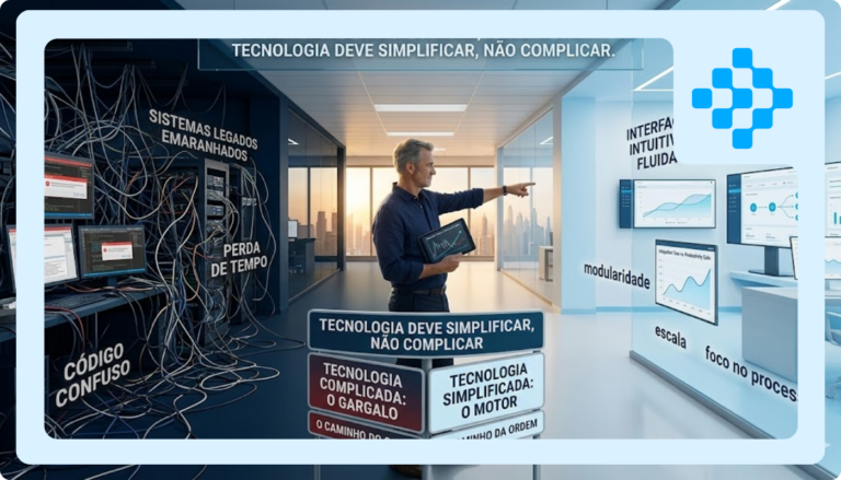 Tecnologia deve simplificar, não complicar